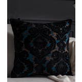 ブラック | クッションカバー 45×45cm おしゃれ | aimoha 