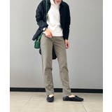 センター切り替えスラックスパンツ スラックス レディース | aimoha | 詳細画像12