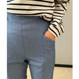 センター切り替えスラックスパンツ スラックス レディース | aimoha | 詳細画像13