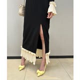 フリルロングマーメイドワンピース Jasmine Grandiflorum  | aimoha  | 詳細画像8 