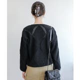 ゆったりニットトップスオーバーサイズ オーバーニット レディース | aimoha | 詳細画像22