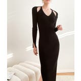 肩出しニットワンピース 韓国ファッション レディース | aimoha | 詳細画像16