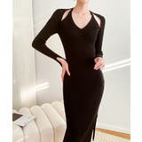 肩出しニットワンピース 韓国ファッション レディース | aimoha | 詳細画像9