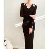 肩出しニットワンピース 韓国ファッション レディース | aimoha | 詳細画像5