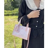 ジャカード2WAYショルダーバッグ トートバッグ レディース | aimoha  | 詳細画像6 