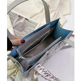ジャカード2WAYショルダーバッグ トートバッグ レディース | aimoha  | 詳細画像5 