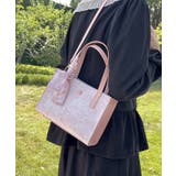 ジャカード2WAYショルダーバッグ トートバッグ レディース | aimoha  | 詳細画像7 