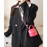 レザーキルティングミニショルダーバッグ | aimoha  | 詳細画像4 