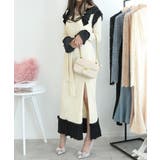 フリルロングマーメイドワンピース Jasmine Grandiflorum  | aimoha  | 詳細画像17 