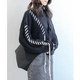 新作 手縫いステッチショートニットトップス ショートニット 秋冬【AW】 | aimoha | 詳細画像11