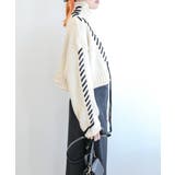 新作 手縫いステッチショートニットトップス ショートニット 秋冬【AW】 | aimoha | 詳細画像9