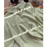 シアー バックスリットシャツ 韓国ファッション | aimoha  | 詳細画像5 