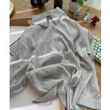 シアー バックスリットシャツ 韓国ファッション | aimoha  | 詳細画像17 