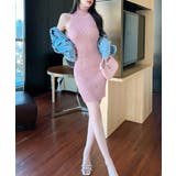 タートルネックニットノースリーブワンピース Jasmine Grandiflor… | aimoha  | 詳細画像5 