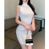 タートルネックニットノースリーブワンピース Jasmine Grandiflor… | aimoha  | 詳細画像17 