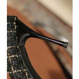 パールツイードハイヒールパンプス 韓国ファッション セクシー | aimoha  | 詳細画像17 