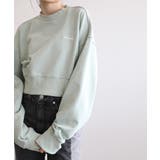 バックリボンデザインオーバーショートスウェット | aimoha  | 詳細画像20 