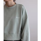 バックリボンデザインオーバーショートスウェット | aimoha  | 詳細画像7 