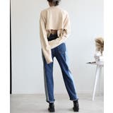 バックリボンデザインオーバーショートスウェット | aimoha  | 詳細画像17 