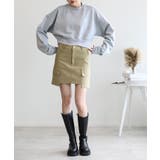 バックリボンデザインオーバーショートスウェット | aimoha  | 詳細画像21 