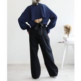 バックリボンデザインオーバーショートスウェット | aimoha  | 詳細画像11 