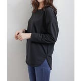 aimoha -select-/ゆったりシルエット シンプルロングTシャツ | aimoha  | 詳細画像12 