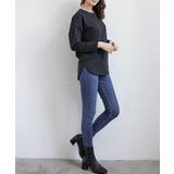 aimoha -select-/ゆったりシルエット シンプルロングTシャツ | aimoha  | 詳細画像8 