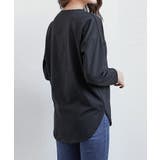 aimoha -select-/ゆったりシルエット シンプルロングTシャツ | aimoha  | 詳細画像11 