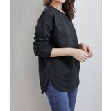 aimoha -select-/ゆったりシルエット シンプルロングTシャツ | aimoha  | 詳細画像10 