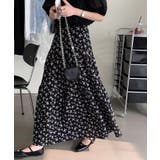 aimoha -select-/花柄シフォンAラインスカート | aimoha | 詳細画像4