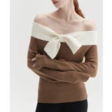 リボンニットプルオーバー Jasmine Grandiflorum【AW】 | aimoha  | 詳細画像12 