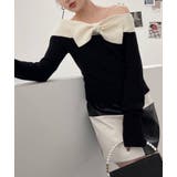 リボンニットプルオーバー Jasmine Grandiflorum【AW】 | aimoha  | 詳細画像4 