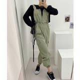 ジッパーカジュアルサロペット | aimoha  | 詳細画像12 