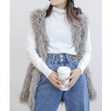 ホワイト | aimoha  select ハイネックニットトップス | aimoha 