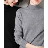 aimoha -select-/セミハイネックニットトップス【AW】 | aimoha  | 詳細画像19 