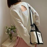 透け感ニットトップス バックオープン | aimoha  | 詳細画像1 