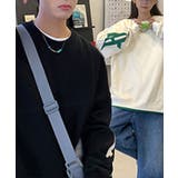 【genxder】ユニセックスパッチワークスウェット  | aimoha  | 詳細画像5 