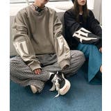 【genxder】ユニセックスパッチワークスウェット  | aimoha  | 詳細画像18 