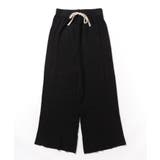 サイドストライプニットパンツ ワイドパンツ | aimoha  | 詳細画像9 