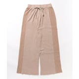 サイドストライプニットパンツ ワイドパンツ | aimoha  | 詳細画像10 