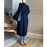 ネイビー | ロングカーディガン【AW】 | aimoha