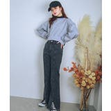 バックリボンデザインオーバーショートスウェット | aimoha  | 詳細画像4 