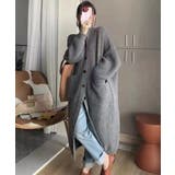 グレー | ロングカーディガン【AW】 | aimoha