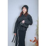 3WAY袖取り外しオーバーシャツ袖リボンデザイン ロングシャツ 羽織 | aimoha | 詳細画像6