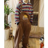 溶けるハート刺繍カラフルボーダー長袖tシャツ | HOOK | 詳細画像6