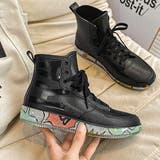 男女兼用 レースアップレインブーツ | aimoha | 詳細画像1