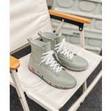 男女兼用 レースアップレインブーツ | aimoha | 詳細画像5