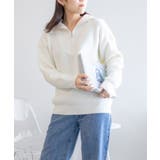 ハーフジップニット【AW】 | aimoha  | 詳細画像1 