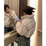 ミニ丈ドロップショルダーダウン 【AW】 | aimoha  | 詳細画像1 