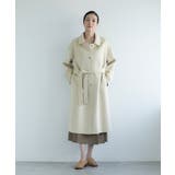 ベージュ | 【DECADE CLASSIC】ステンカラーオーバーコート | DECADECLASSIC